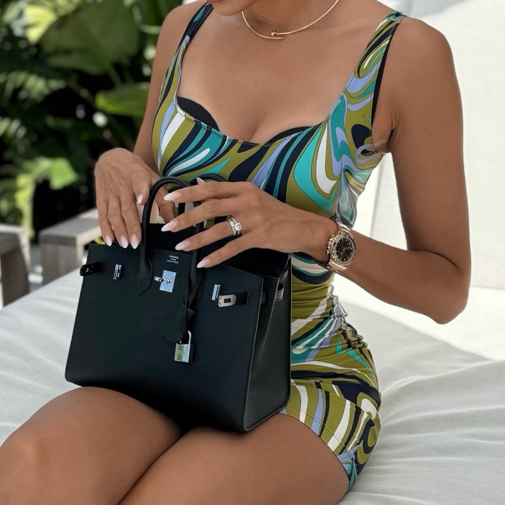 Emilio Pucci Multicolor Mini Dress